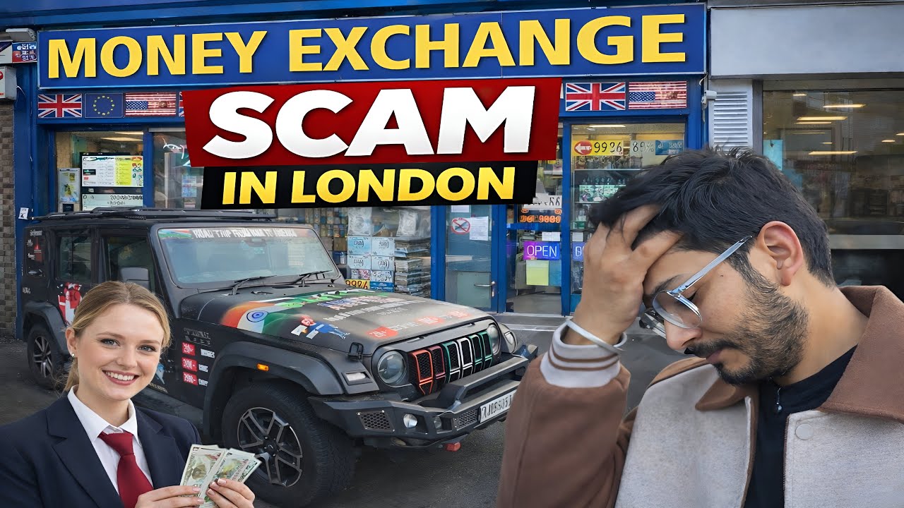 UK की Main Street Par ये Scam चल रहा है 😱| Road To America 🇺🇸 | Ep:54 | नमस्ते America 🇺🇸