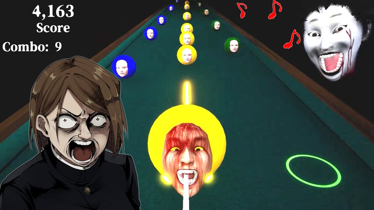 【呪術ホラークラブ】急にグロい音ゲーをやらされるホラーゲームがぶっ飛んでるｗｗｗ【夜詛-YASO-】【呪術廻戦】