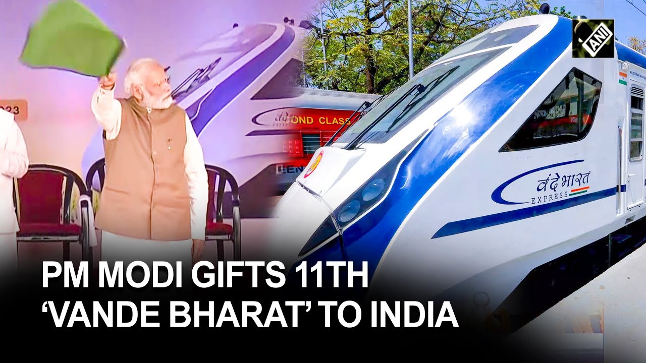 MP: PM Modi flags off Vande Bharat Express in Bhopal