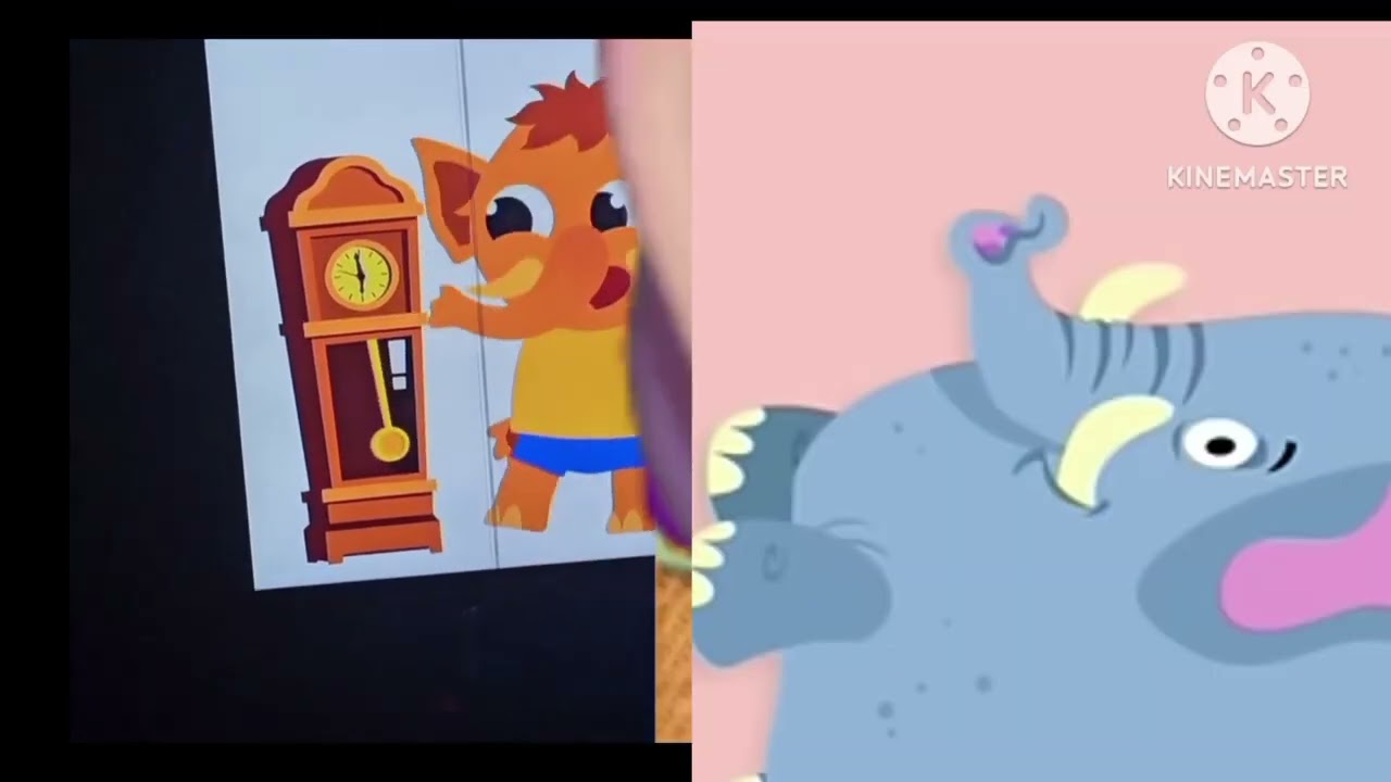 Hickory dickory dock elephant (can someone join me?)