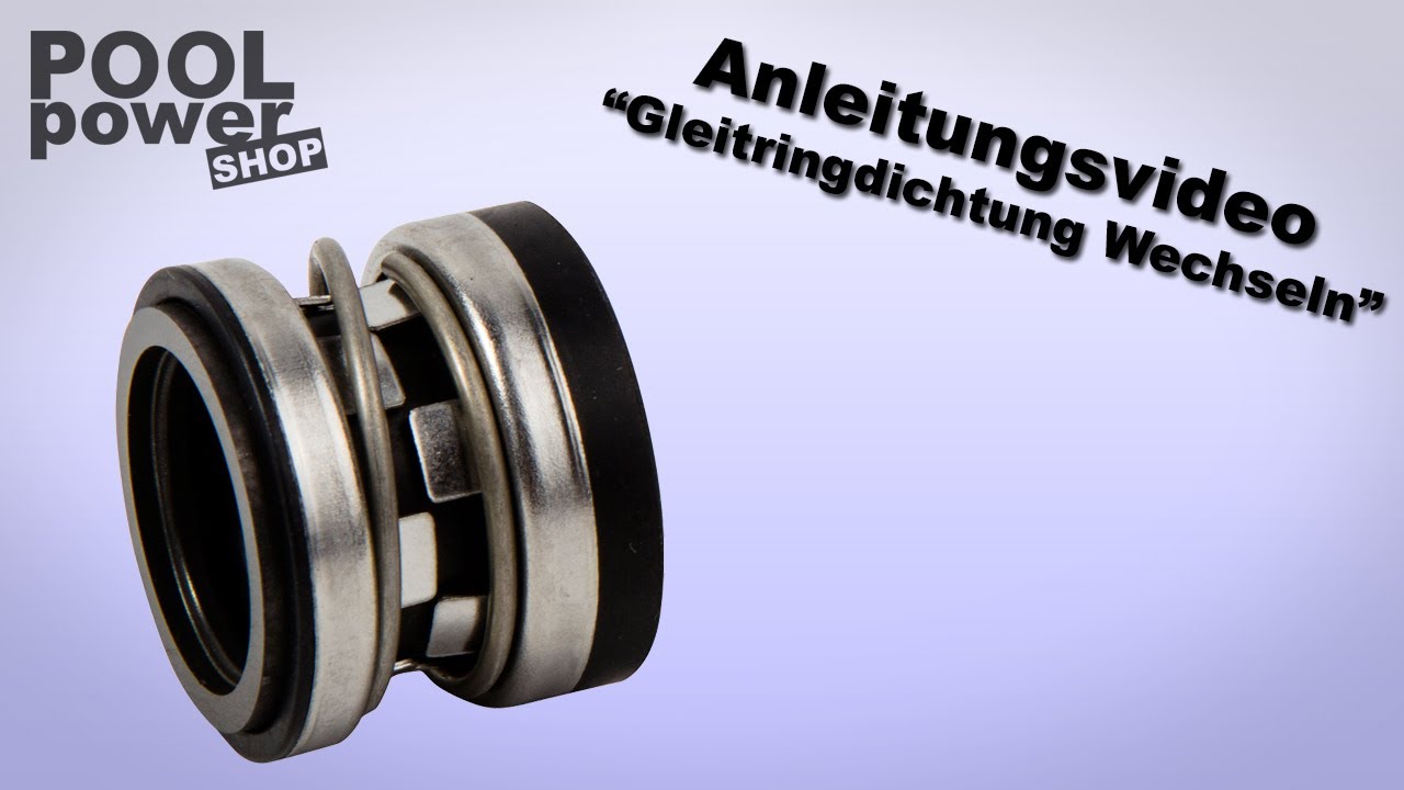 Gleitringdichtung bei Wasserpumpen richtig Wechseln