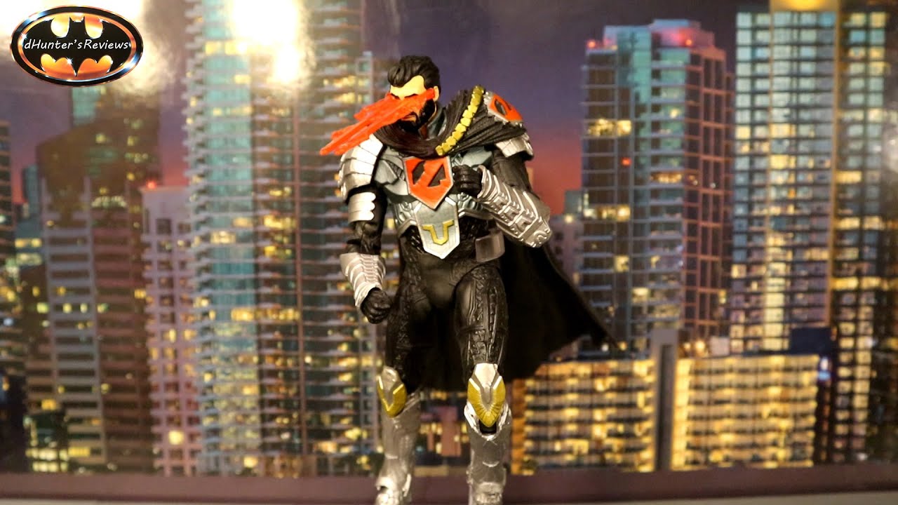 McFarlane DC Multiverse General Zod DC Rebirth Action Figure Review & Comparison Superman