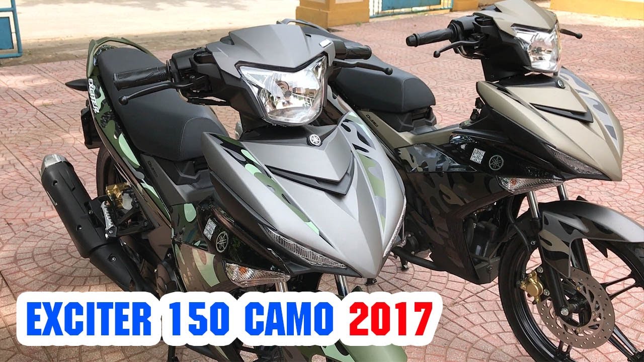 Yamaha Exciter 150 CAMO 2017 ▶ Đ&aacute;nh gi&aacute; chi tiết so với bản cũ 2016!