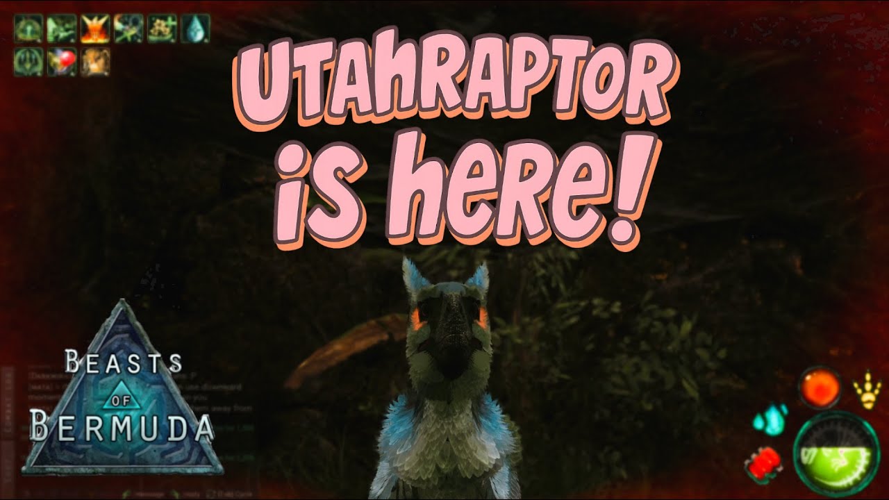 Beasts of Bermuda - Utahraptor is here, heckin' cute!
