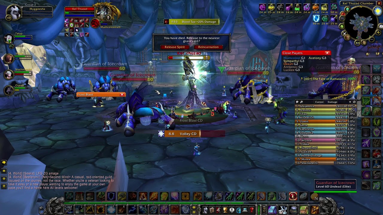 Naxxramas Turtle WoW Shaman Gameplay #1 SpeLL CliCkEr