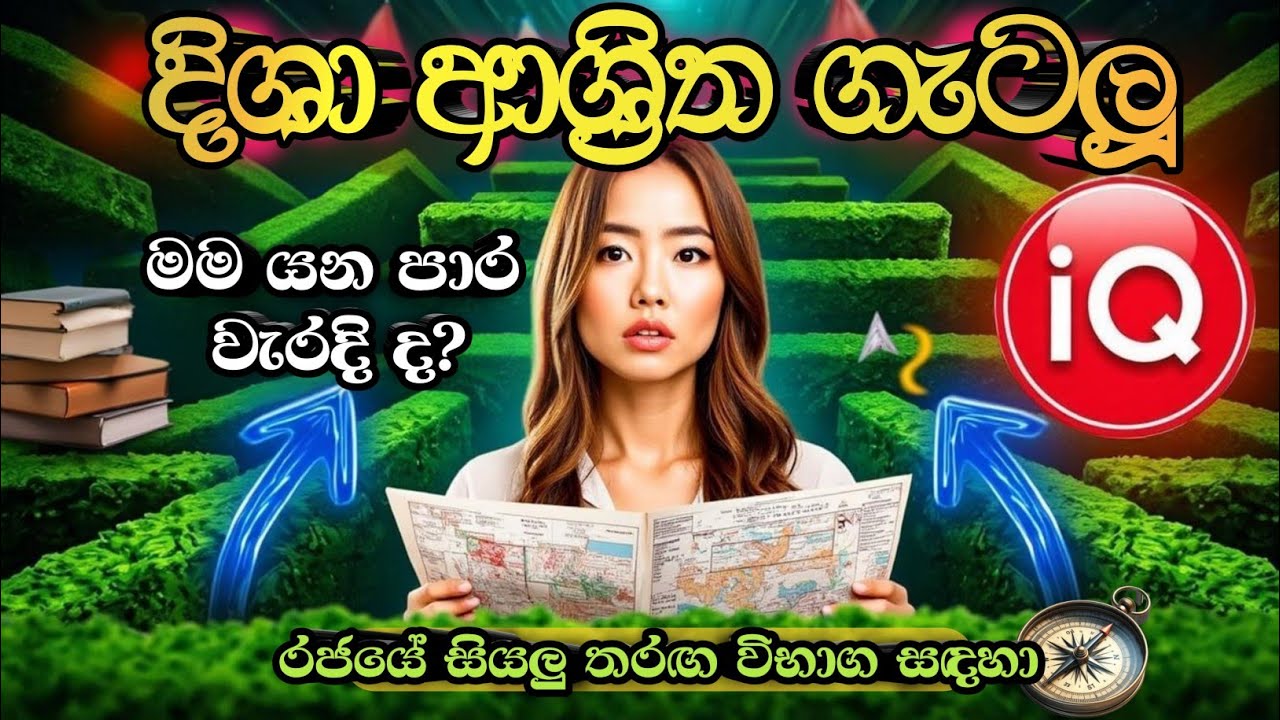 දිශා ආශ්‍රිත ගැටලු | Disha gatalu | #Iq | #government_exam | #buddhi_parikshana