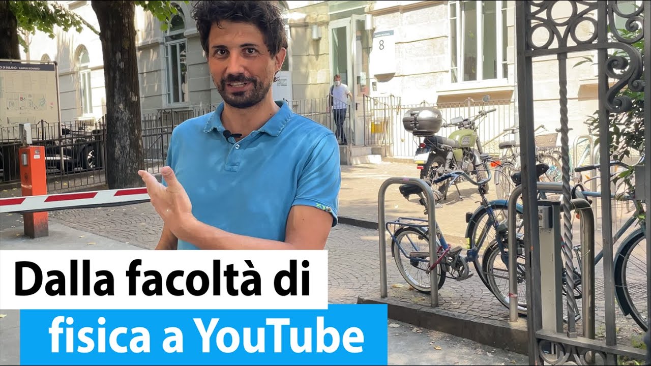 Come sono diventato YouTuber e divulgatore scientifico?