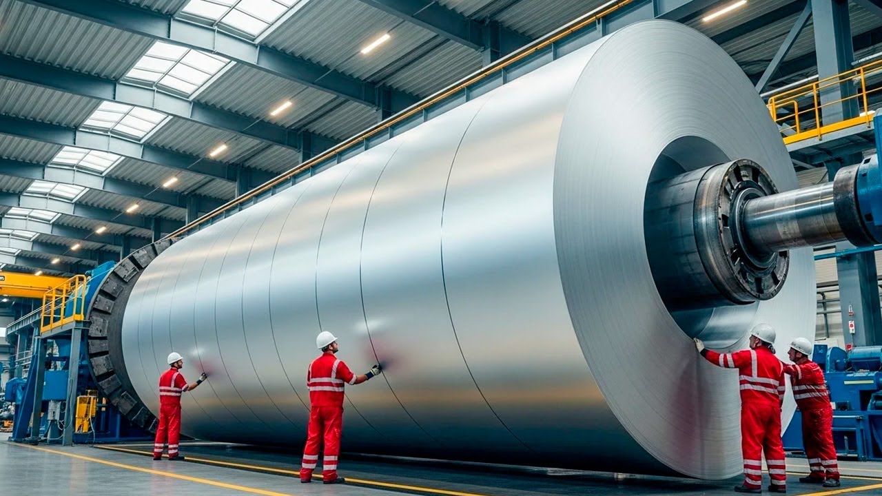 Comment c'est fait : La Feuille d'Aluminium (Plus Fine qu'un Cheveu Humain !)