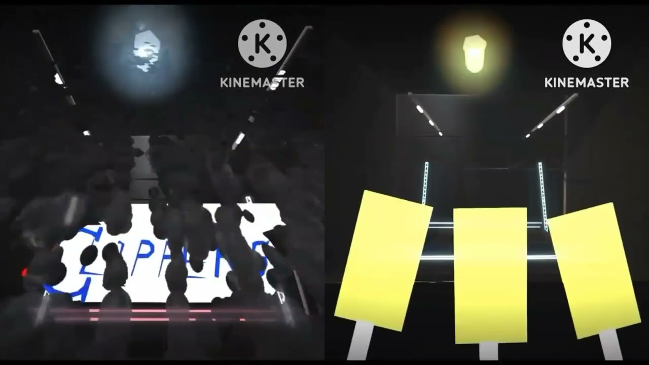 LA Clippers Vs Denver Nuggets Logo Animation