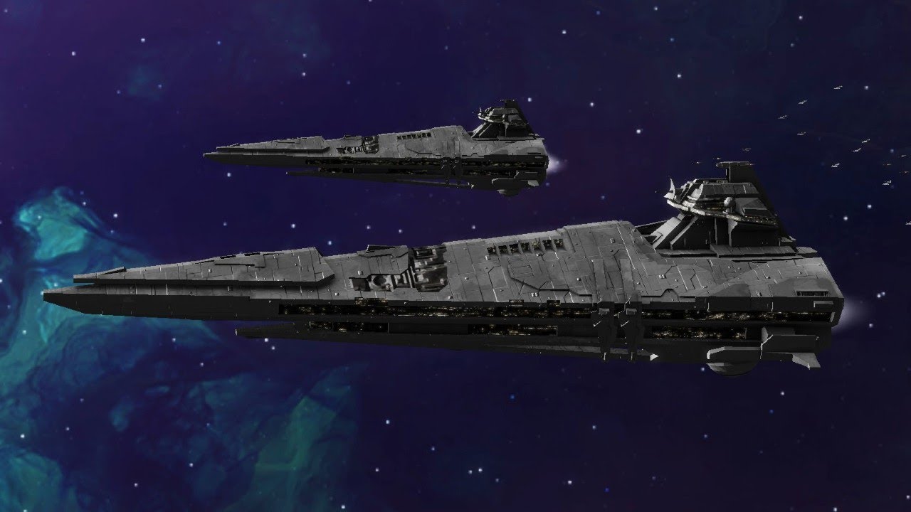 3 Nebula vs 3 Centurion - Star Wars: Empire At War Remake NPC Battle