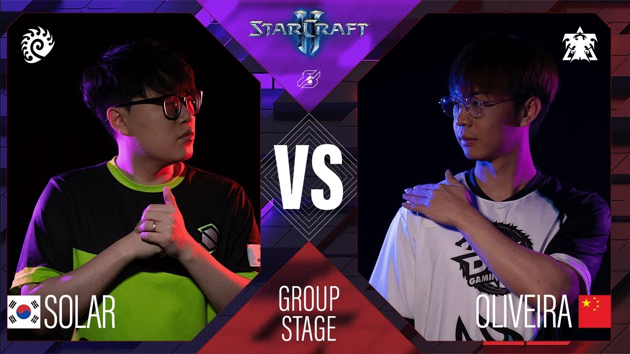 Solar vs. Oliveira // Gamers8 featuring StarCraft // Group Stage