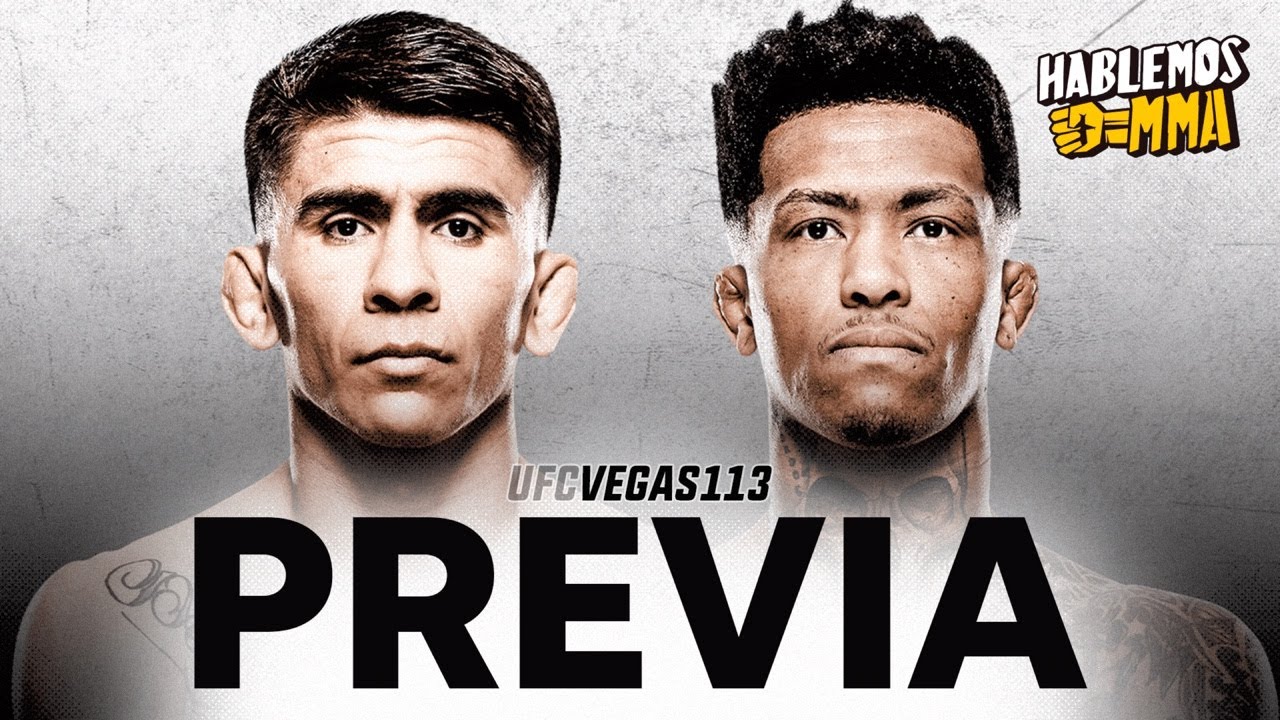 Previa UFC Vegas 113: Mario Bautista vs. Vinicius Oliveira