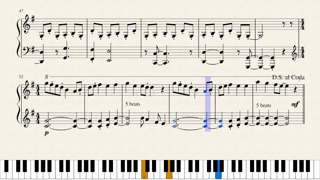 Toki Wo Kizamu Uta Full SOLO Piano Adaptation [IA/Clannad Opening]