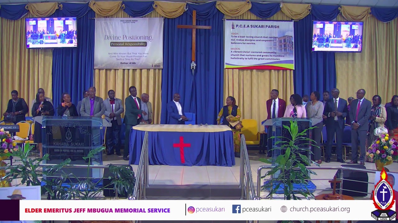 Elder Emeritus Jeff Mbugua Memorial Service