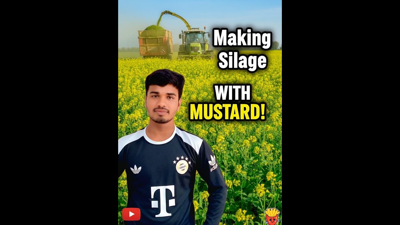 ​সরিষার সাইলেজ তৈরির সঠিক পদ্ধতি | Mustard Silage Making Process. সরিষার গাছ এখন আর নষ্ট হবে না!
