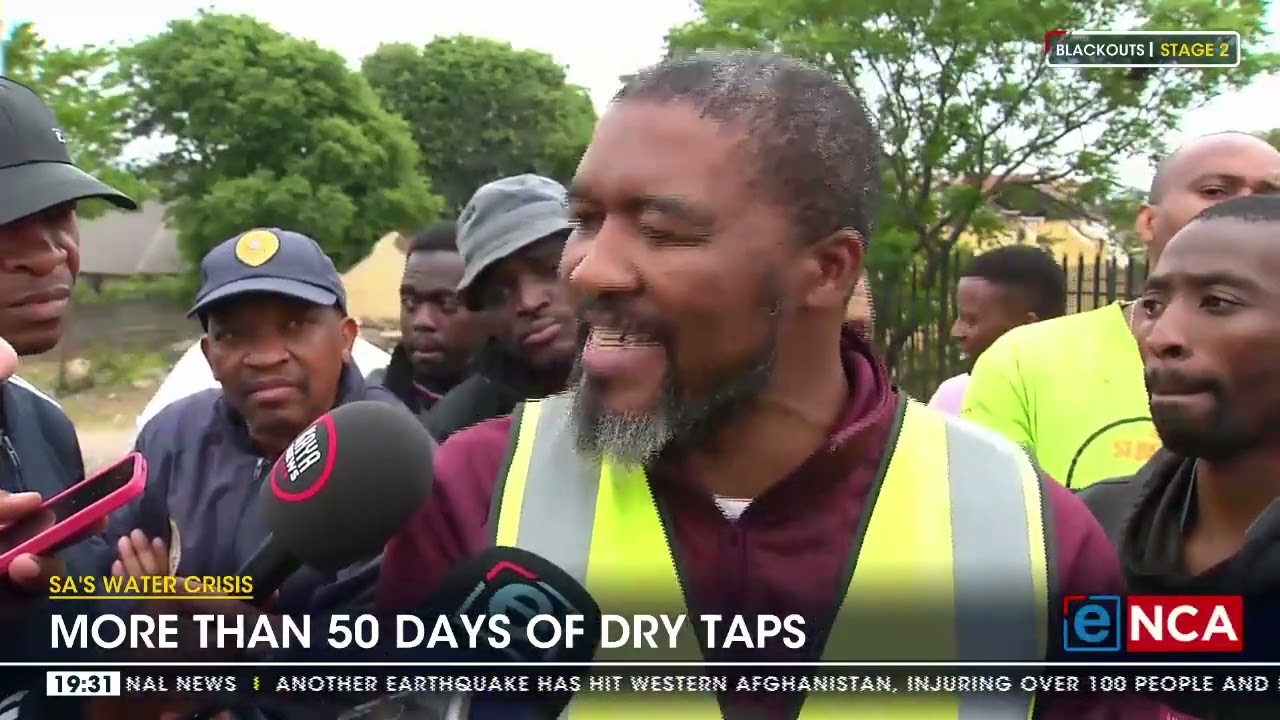 SA's water crisis | More than 50 days of dry taps