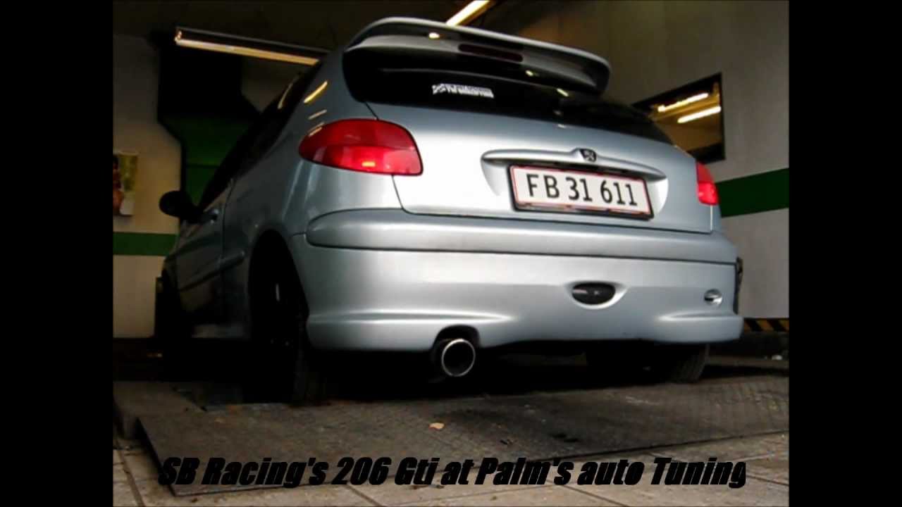 Peugeot 206 Gti Dyno 160 hp