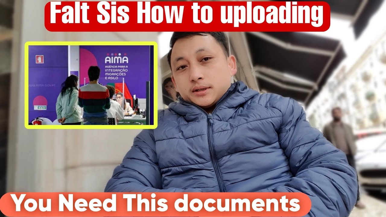 HOW TO UPLOAD AIMA SIS documents  what types  of documents  upload in AIMA portugal