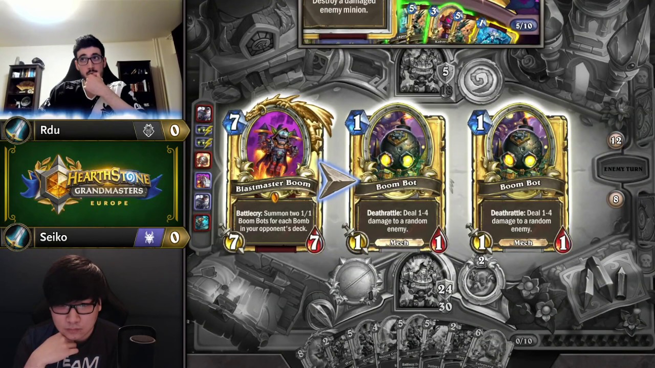 Rdu vs Seiko - Hearthstone Grandmasters Europe - Week 1 Day 3