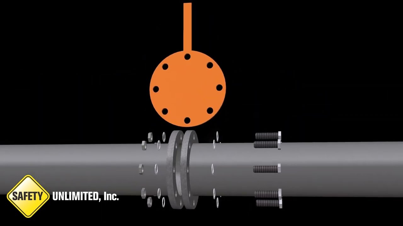 Lockout Tagout Example with Pipe that is Movable
