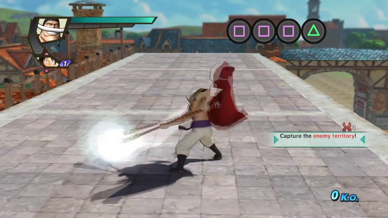 ONE PIECE: Pirate Warriors 3 | Whitebeard moveset showcase 「ワンピース 海賊無双3」
