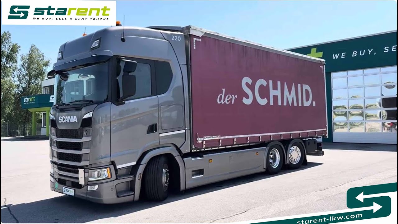 verkauft: Scania S500 6x2, Planenaufbau, Standklima – starent-lkw.com | LKW25025