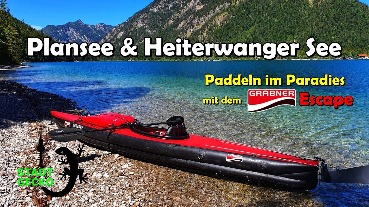 Plansee & Heiterwanger See 🥰 Paddeln im Paradies mit dem Grabner Escape | STADTGECKO
