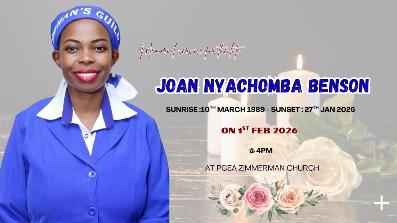 THE LATE JOAN NYACHOMBA MEMORIAL SERVICE (01/02/2026)