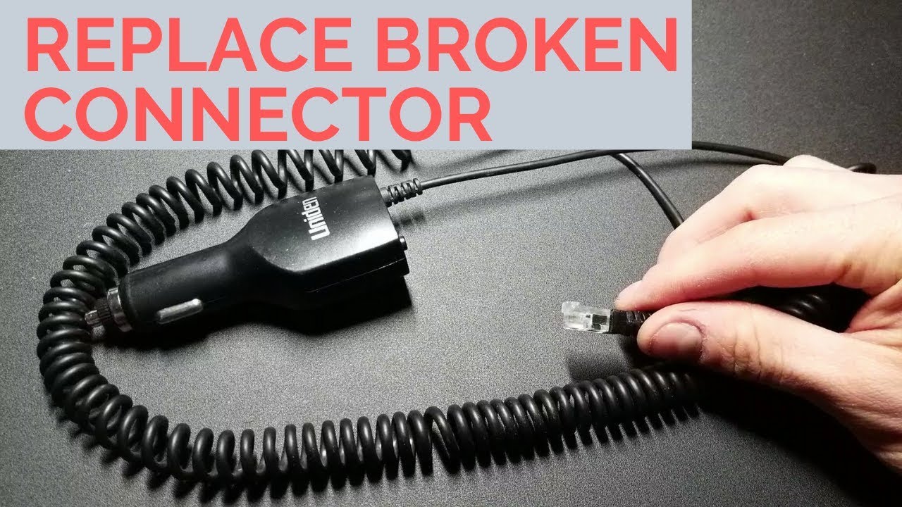 How to Replace RJ11 (Phone) Connector on a Radar Detector
