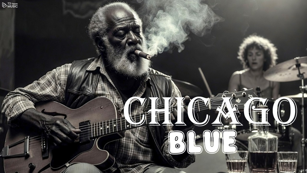 Midnight City Blues 🌧️ Deep Instrumental Music for Insomnia & Focus