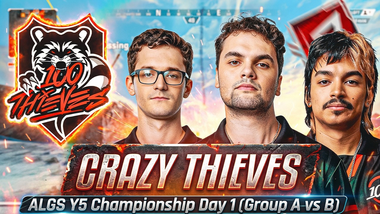 BEST OF CRAZY THIEVES (Verhulst, Genburten & Phony) | ALGS Year 5 Championship Day 1 (Group A vs B)