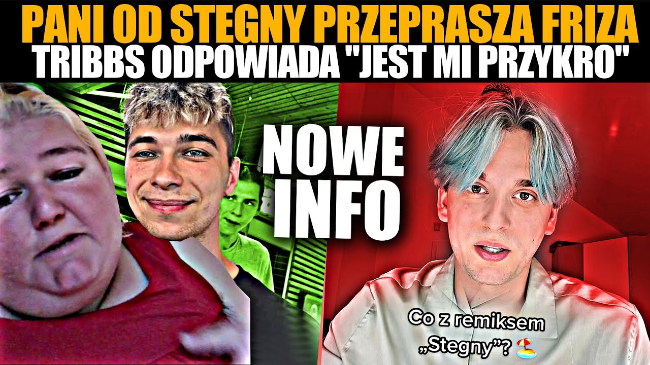 Sarusia55 PRZEPRASZA FRIZA, Tribbs ODPOWIADA (jestem w Stegnie na plaży, Przemek Pro Vanilla)
