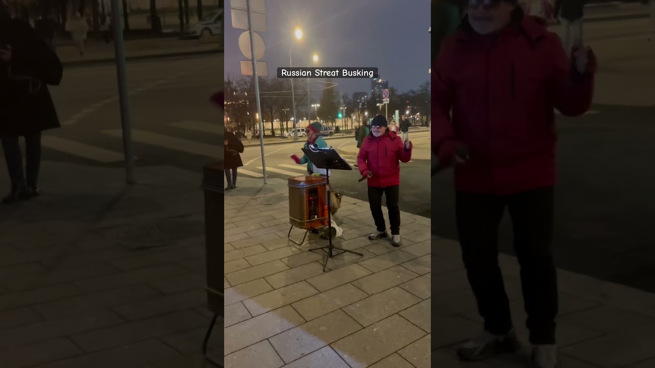 Russian Streat Busking #russia #streetbusker #streetbusking