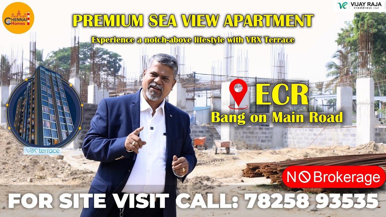 VRX Terrace Review l Vijayaraja Homes l Apartment for sale in ECR Chennai