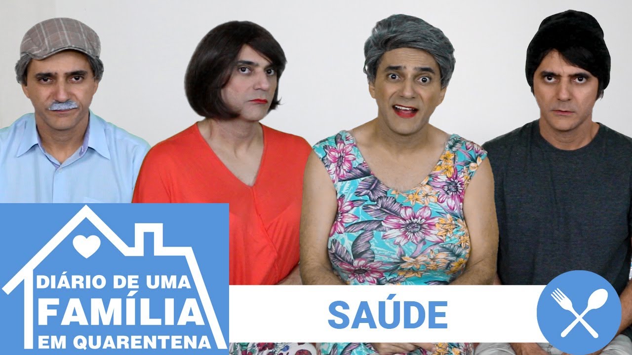 DIARIO de uma FAMILIA em QUARENTENA - SAÚDE