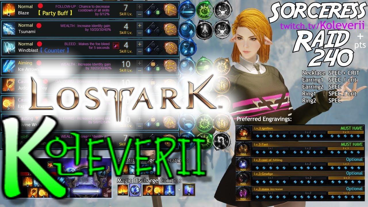 Lost Ark SORCERESS 