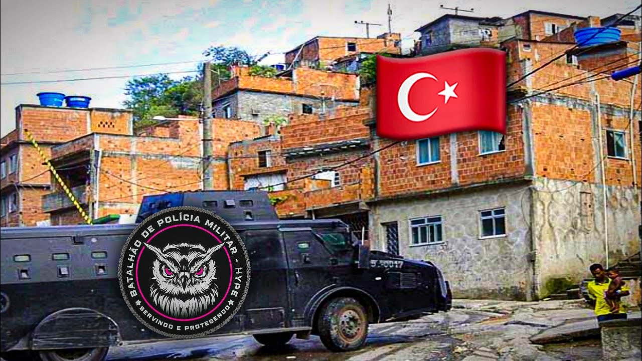 FAVELA FICOU PEQUENA 🔥 🇹🇷 TURQUIA X POLICIA HYPE | 30 x 115 🔥 INVASÃO NA FAVELA!