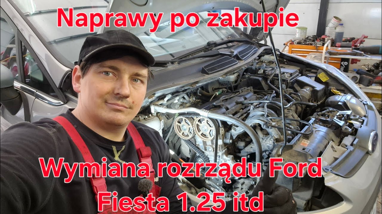 Naprawy po zakupie z Belgii Ford Fiesta 1.25 