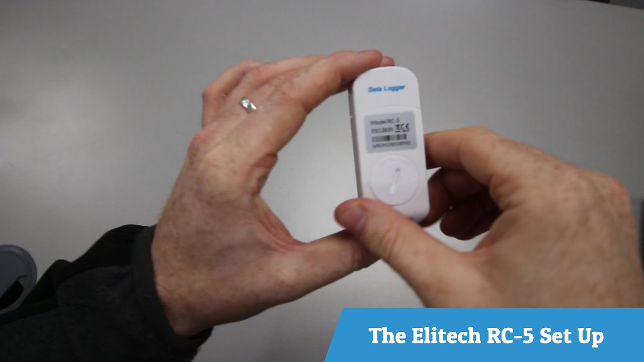 Elitech RC-5 Data Logger Set up