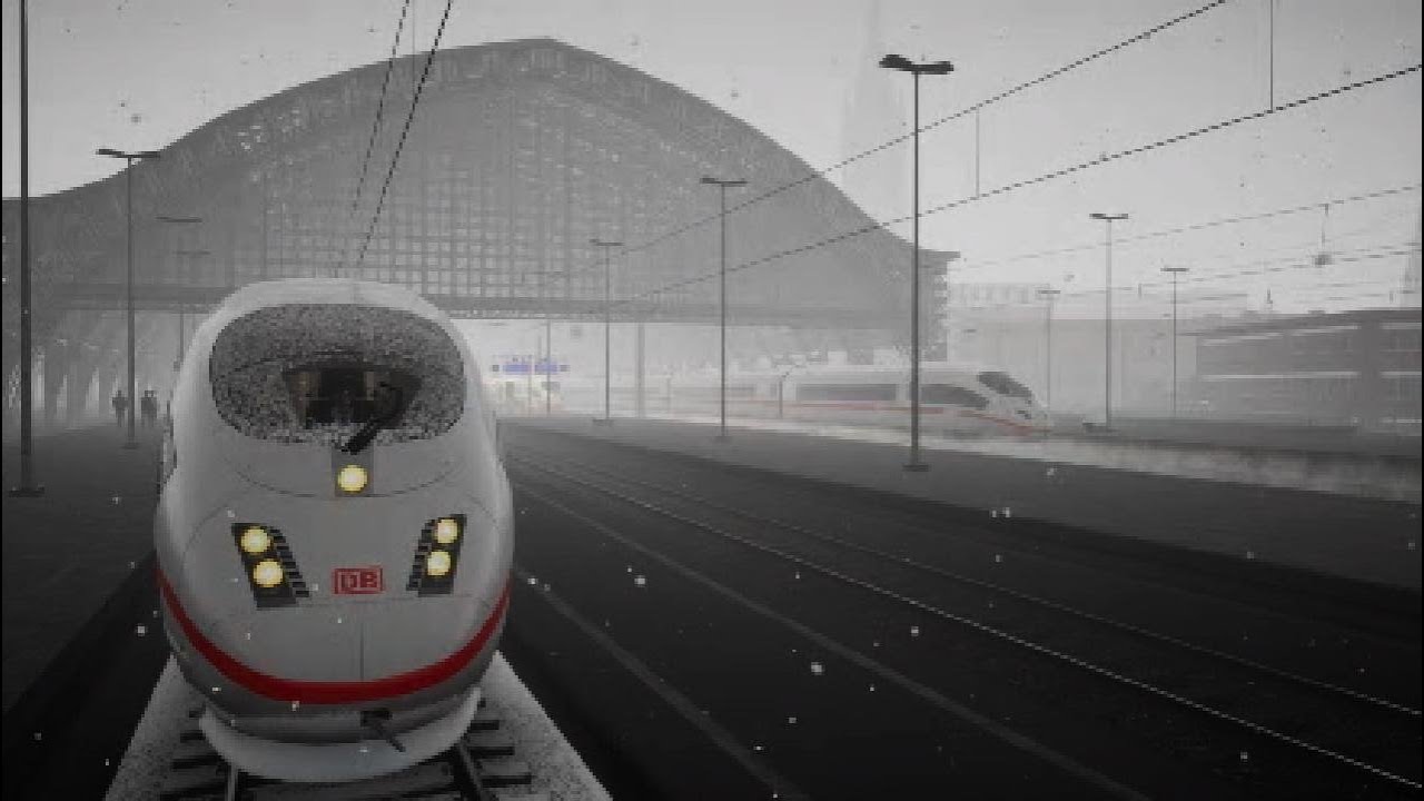 Train Sim World 6 - K&ouml;ln to Aachen &ldquo;Snow and ICE&ldquo; Scenario on the ICE-3M