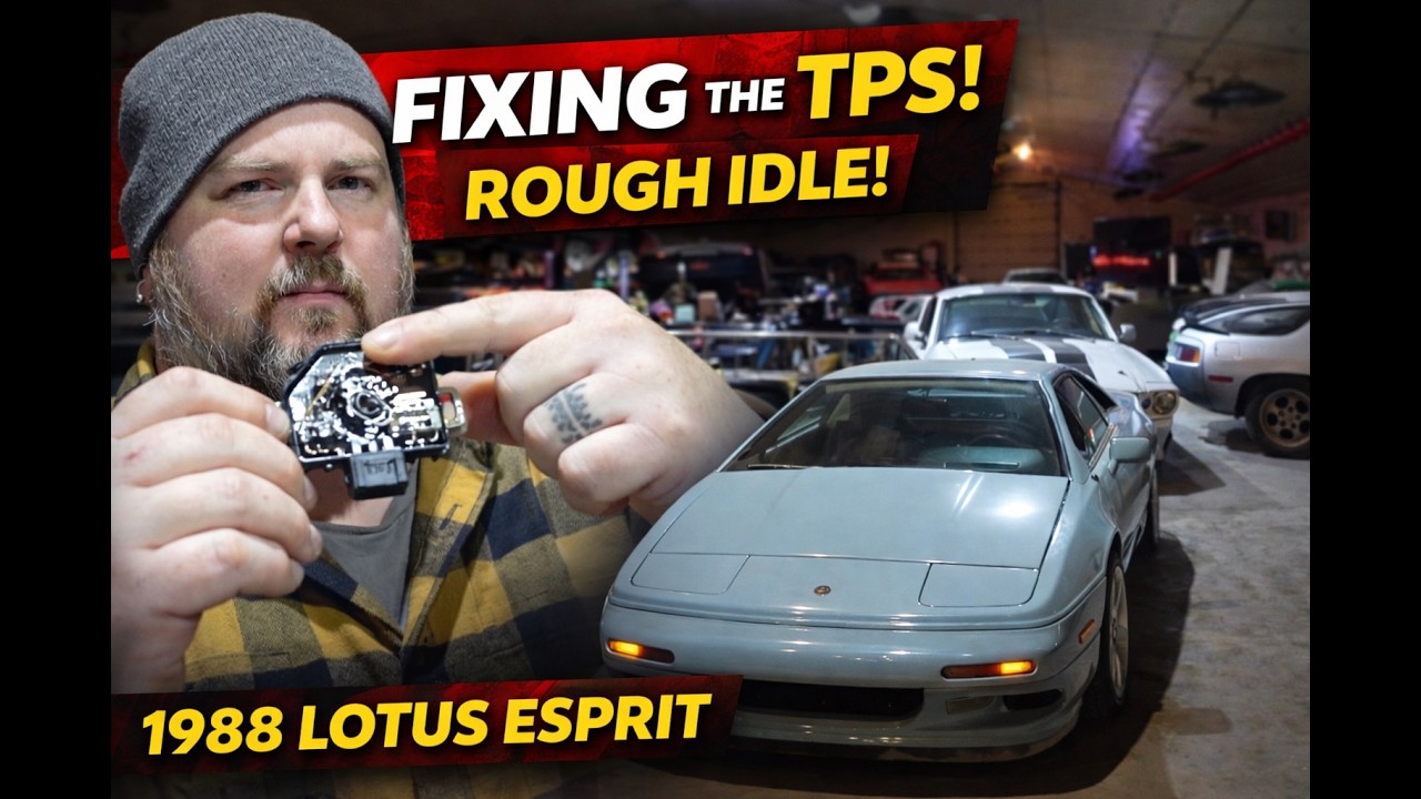 Can We Fix This TPS Failure? 1988 Lotus Esprit Rough Idle Diagnosis