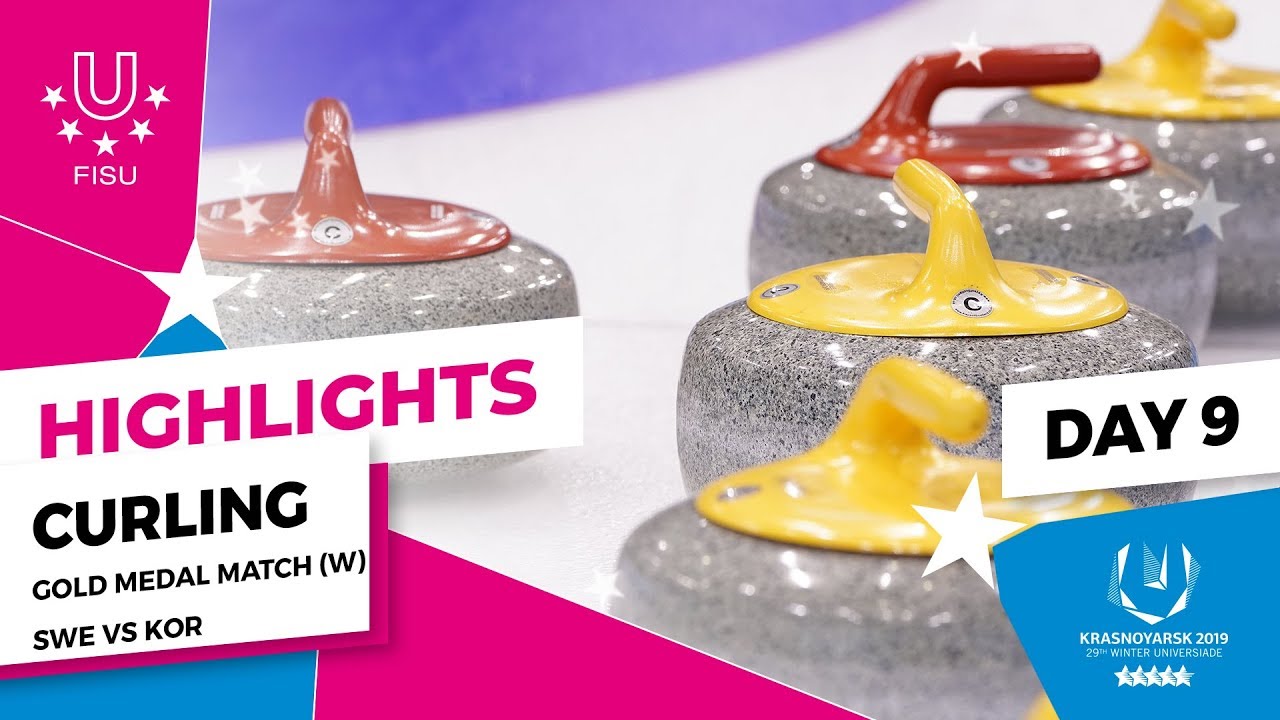 Highlights day 9 I Curling Gold Medal Women SWE vs KOR | Winter Universiade 2019