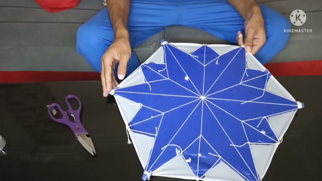 طريقه عمل الطياره النجمة المجسمة