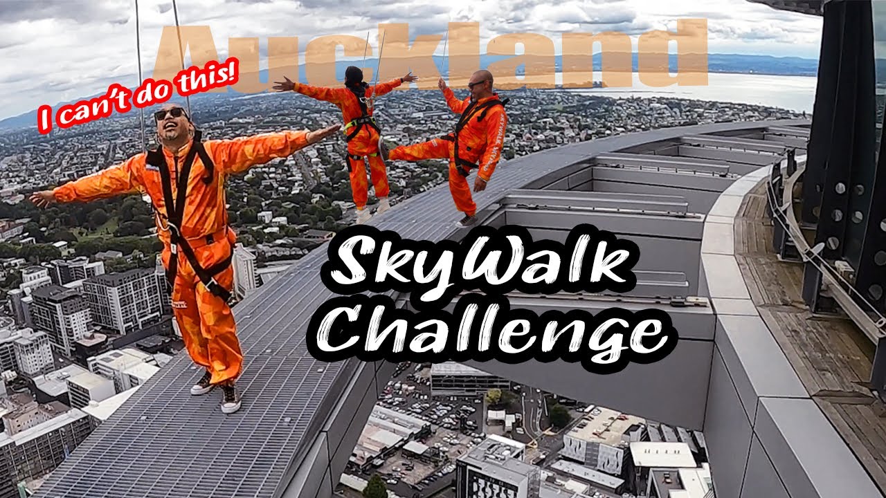 Can You Walk Backwards With Your Eyes Closed On A Skyscraper? @AJ Hackett Bungy NZ