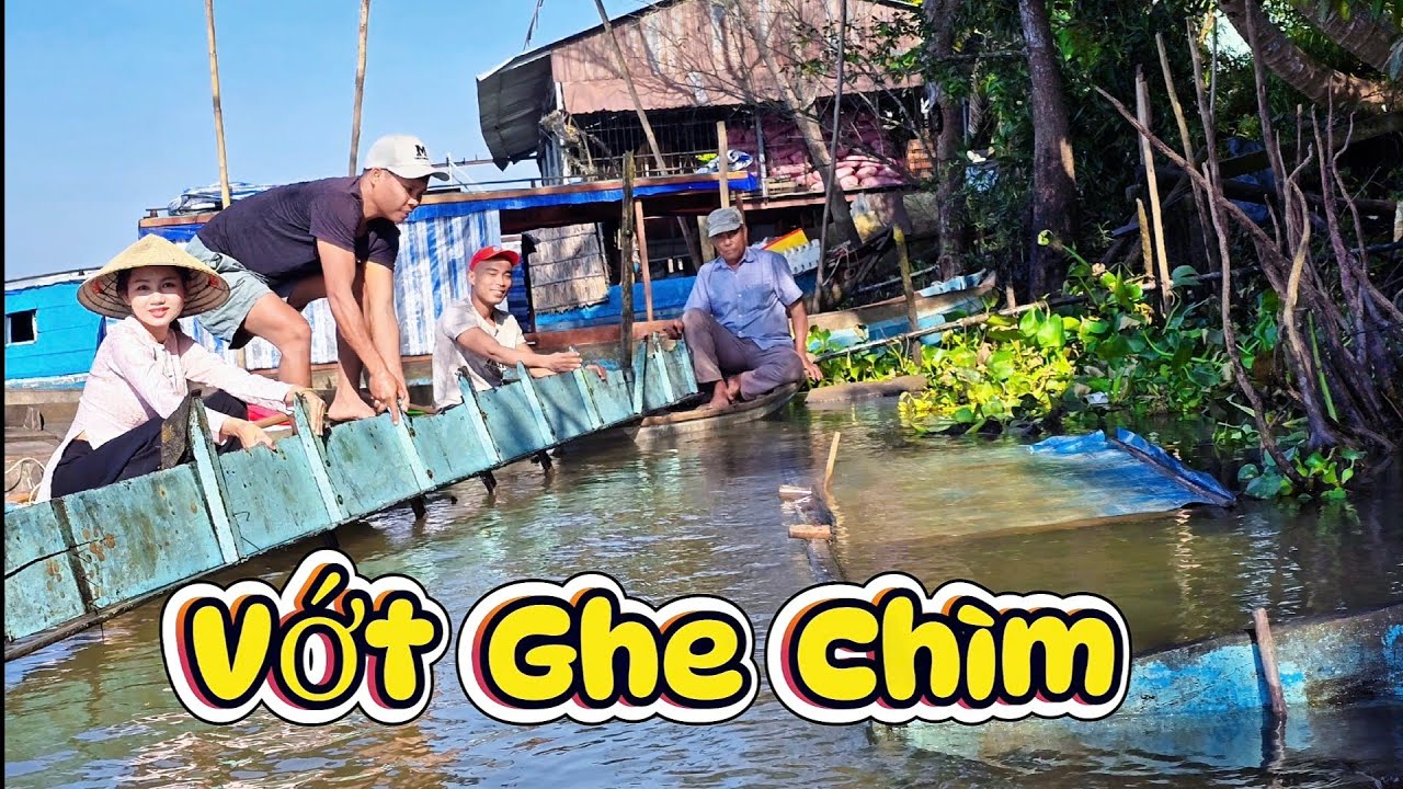 Vớt Chiếc Ghe Bị Chìm 