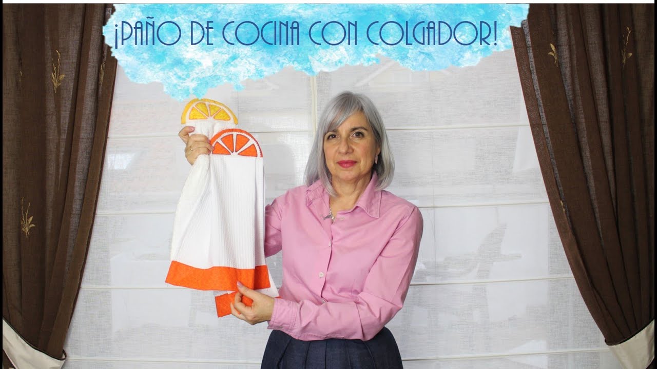 Cómo hacer un paño de cocina con colgador para el horno | ACERICO TELAS