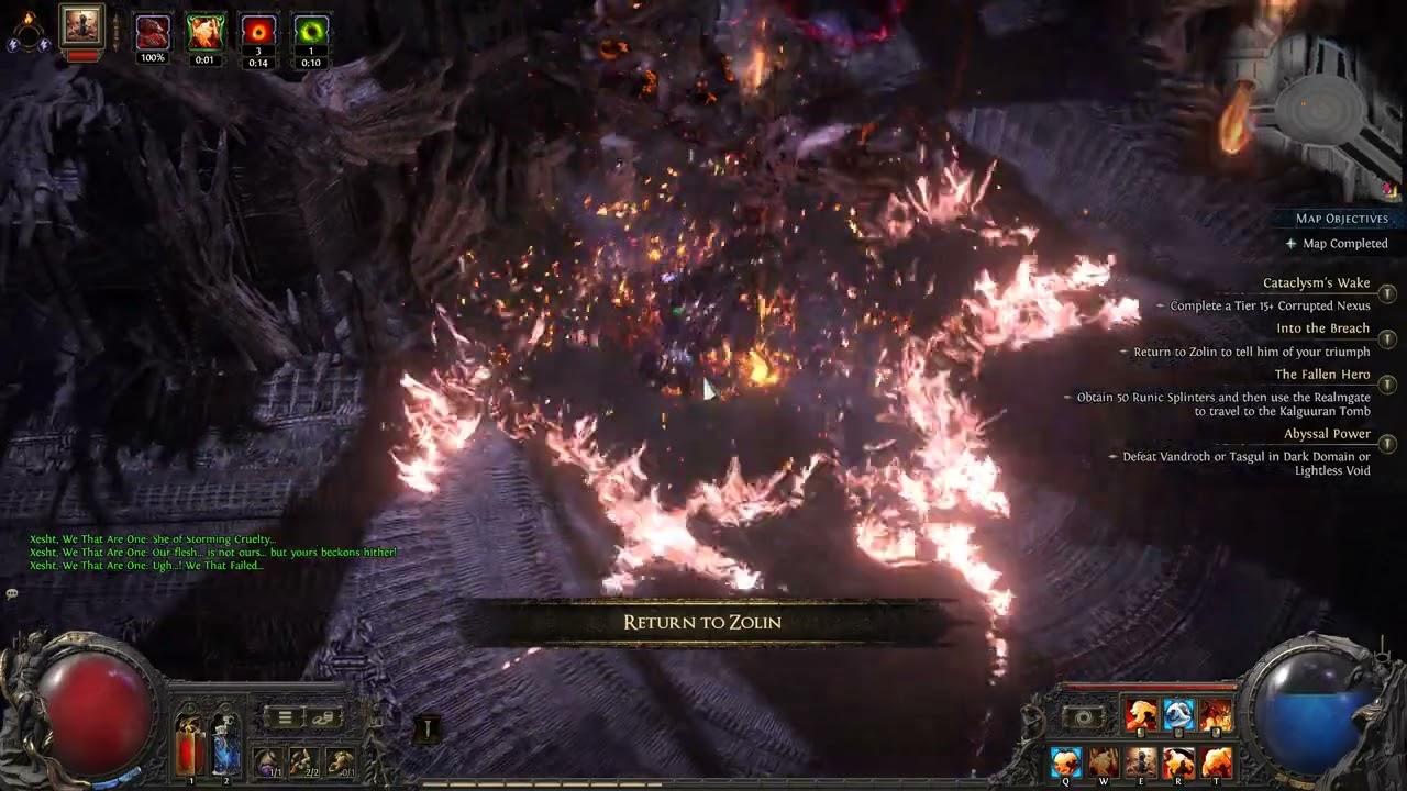 Path of Exile 2 Twisted domain Breach boss