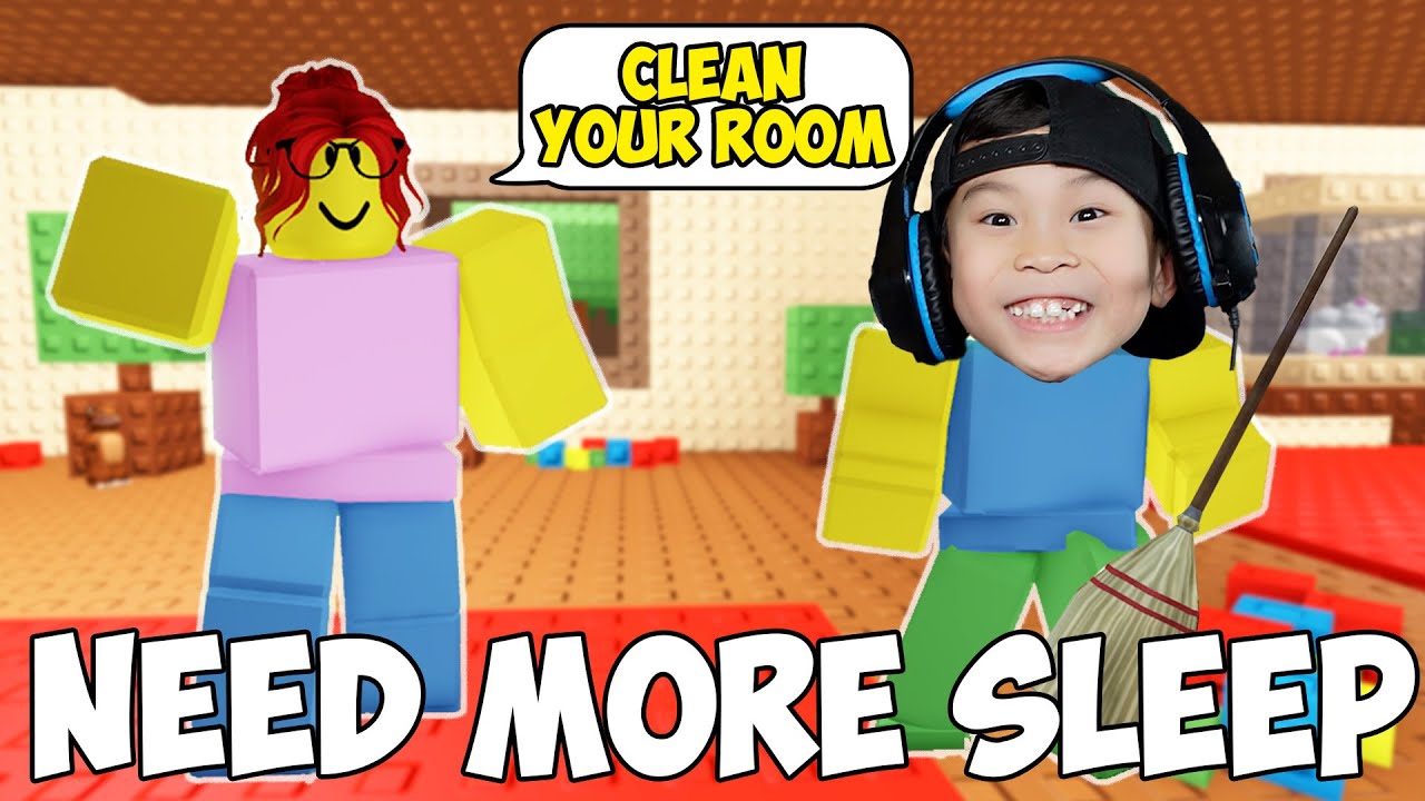 Roblox Need More Sleep and Kaven has to do Chores!