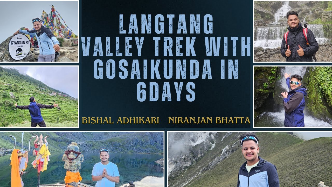 Langtang Valley Trek !! Gosaikunda !! 6days trek with bike from Kathmandu !! Bishal Adhikari !! 2082