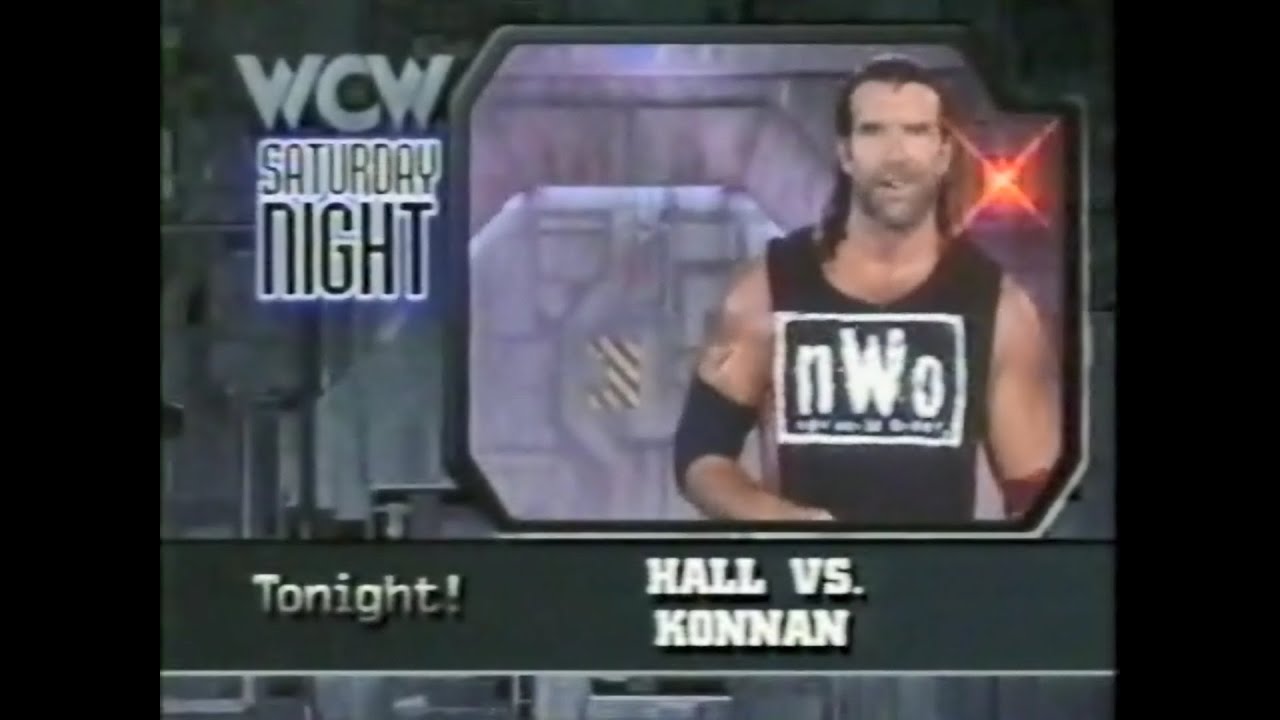 Konnan vs Scott Hall   Saturday Night July 25th, 1998